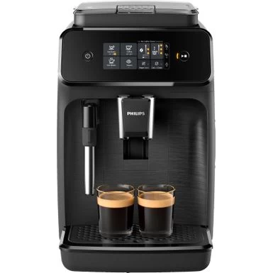 Philips - 1200 Series Fully Automatic Espresso Machine With Milk Frother - Black