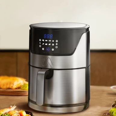 Uber Appliance Air Fryer XL Premium - 5QT SS - Stainless Steel - Image 8