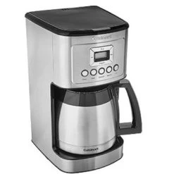 Cuisinart - Perfect Temp 12 Cup Coffeemaker - Black/Stainless