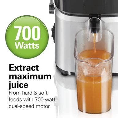Hamilton Beach Whole Fruit Juice Extractor - Silver - Image 5