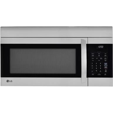 LG - 1.7 Cu. Ft. Over-the-Range Microwave With EasyClean - Stainless Steel - Image 7