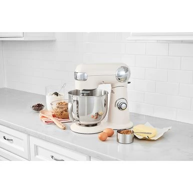 Cuisinart - Precision Master 5.5 Quart Stand Mixer - Coconut Cream - Image 9