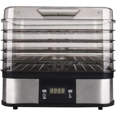 Ecohouzng Stainless Steel Food Dehydrator - Grey