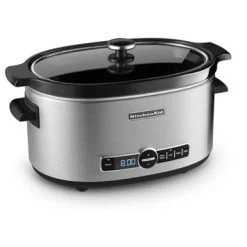 KitchenAid 6-Quart Slow Cooker In Stainless Steel