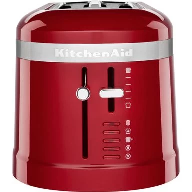 KitchenAid 4-Slice Long Slot Toaster With High-Lift Lever In Empire Red - Image 3