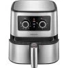 Insignia™ - 5 Qt. Analog Air Fryer - Stainless Steel