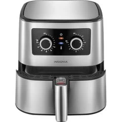 Insignia™ - 5 Qt. Analog Air Fryer - Stainless Steel