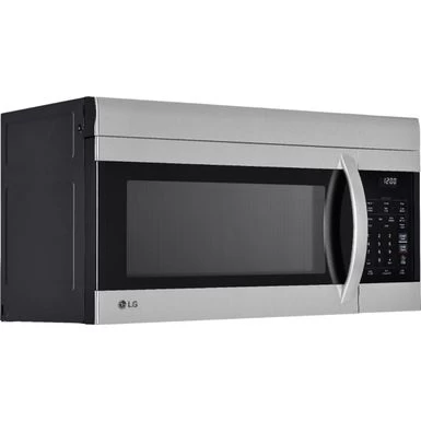LG - 1.7 Cu. Ft. Over-the-Range Microwave With EasyClean - Stainless Steel - Image 2