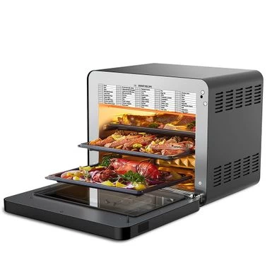 Air Fryer Oven, 26 QT Steam Convection Oven Countertop - Black - Image 3