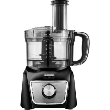 Bella Pro Series - 8-Cup Food Processor - Black