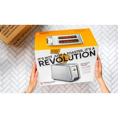 Revolution Cooking - Revolution InstaGLO R180 Toaster - Stainless Steel - Image 5