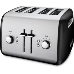 KitchenAid 4-Slice Toaster With Illuminated Buttons In Onyx Black