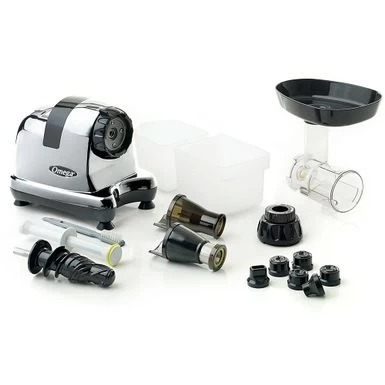 Omega - J8006HDC Slow Juicer And Nutrition System - Chrome - Image 2