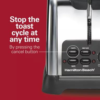 Hamilton Beach - Classic 4 Slice Toaster W/ Sure-Toast Stainless Steel - Image 18