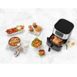 Cuisinart - Basket Air Fryer - Stainless Steel And Black