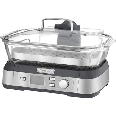 Conair Cuisinart - CookFresh™ Digital Glass Steamer - Stainless Steel - Image 3