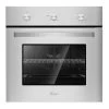24 In. 2.3 Cu. Ft. Single Gas Wall Oven - Bake Broil Rotisserie Functions - Built-in Timer - Convection Fan In Stainless Steel - 24"