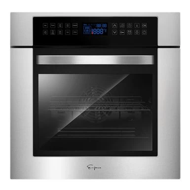 Empava 24 In Electric Single Wall Oven - Convection Fan In Stainless Steel - 24" - Stainless Steel