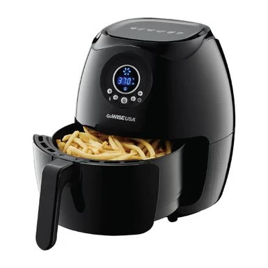 GoWISE 3.7-Quart Digital Air Fryer + 100 Recipes - Black - Image 3