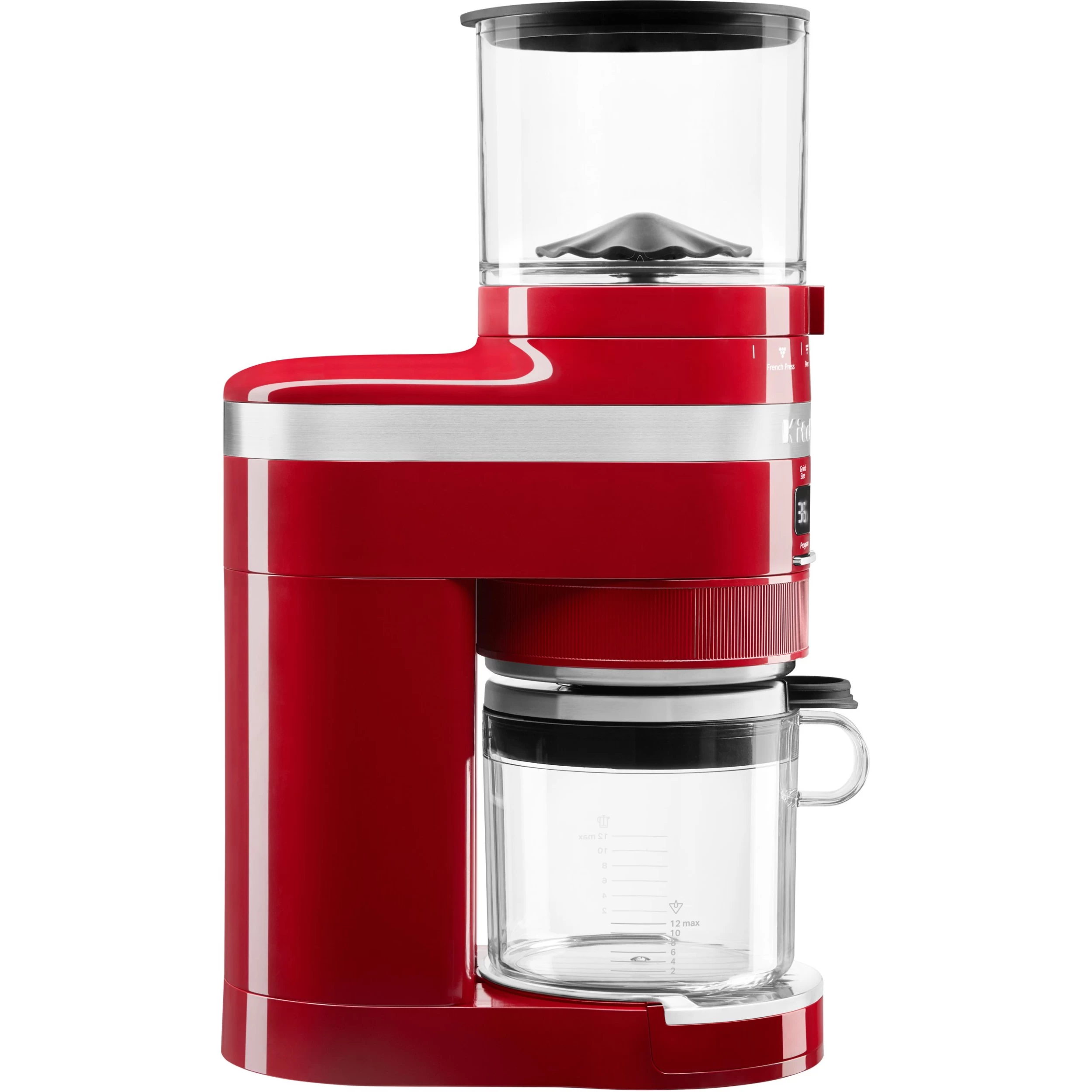 KitchenAid Burr Coffee Grinder In Empire Red - Image 3