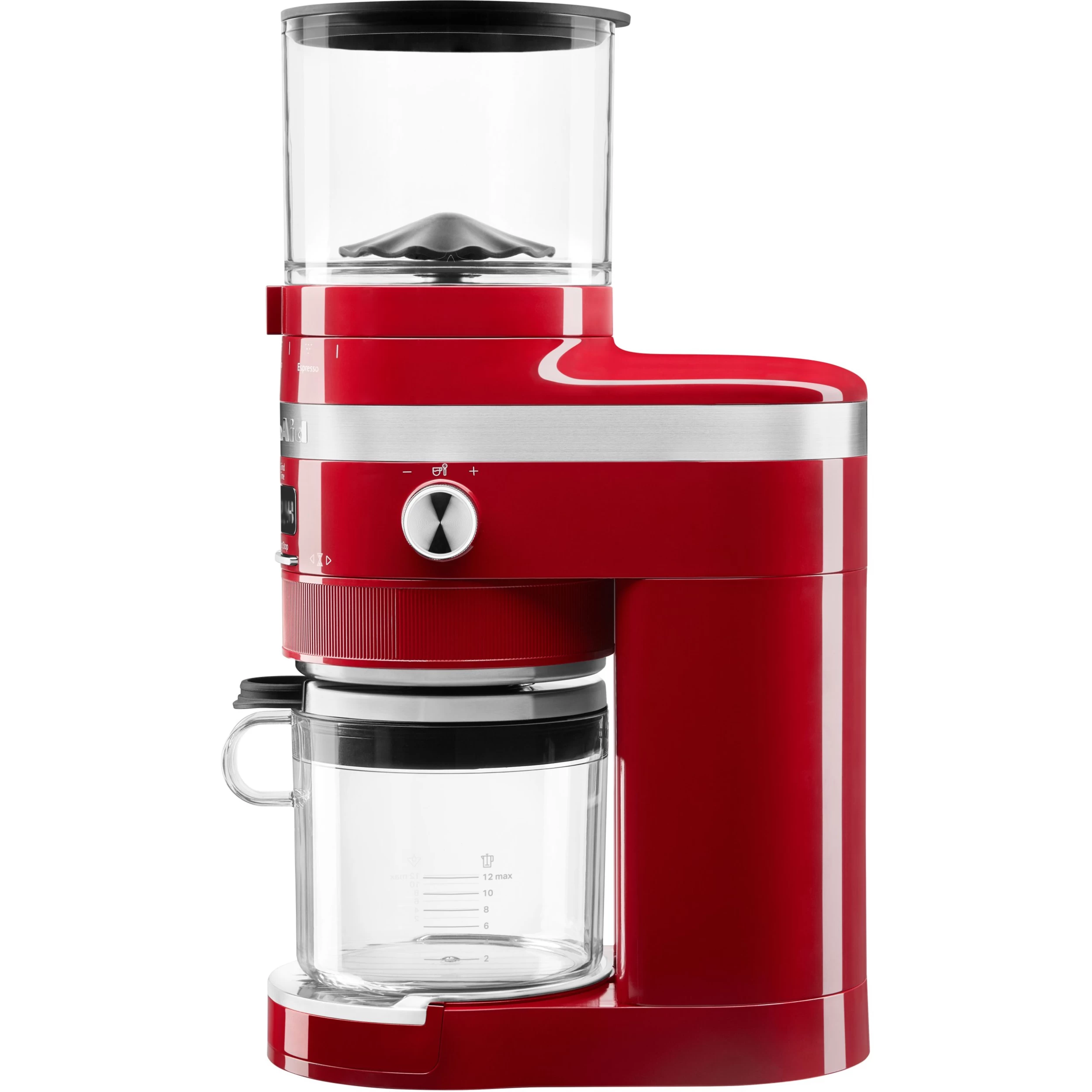 KitchenAid Burr Coffee Grinder In Empire Red - Image 4