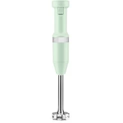 KitchenAid Corded Variable-Speed Immersion Blender In Pistachio With Blending Jar