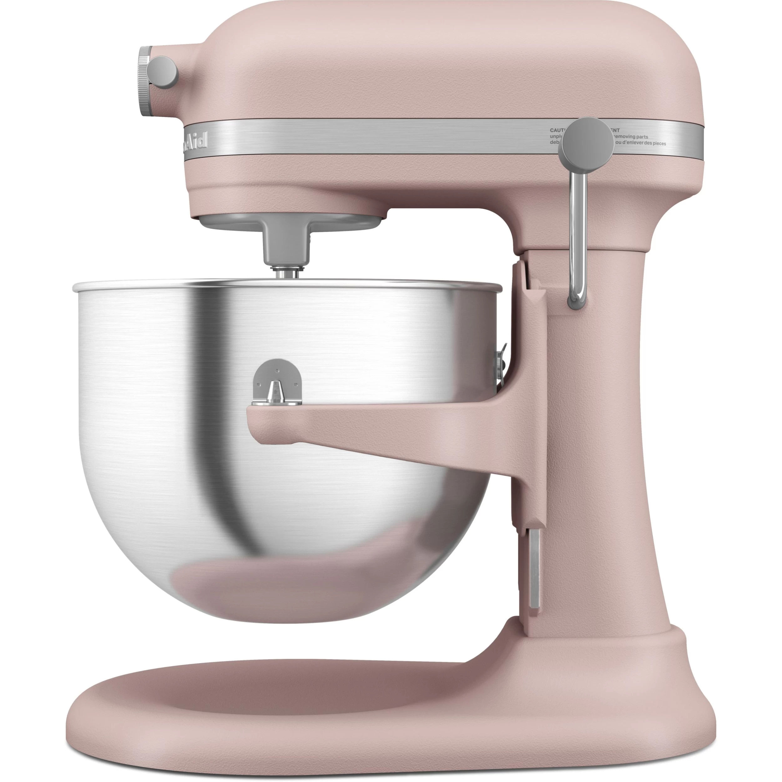 KitchenAid 7-Qt. Bowl Lift Stand Mixer In Feather Pink - Image 3